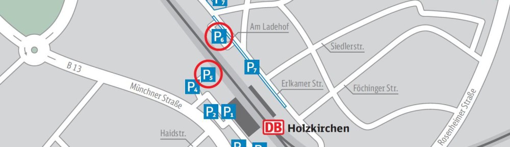 Parken am Bahnhof Holzkirchen ist nur für Profis – eine Gebrauchsanweisung